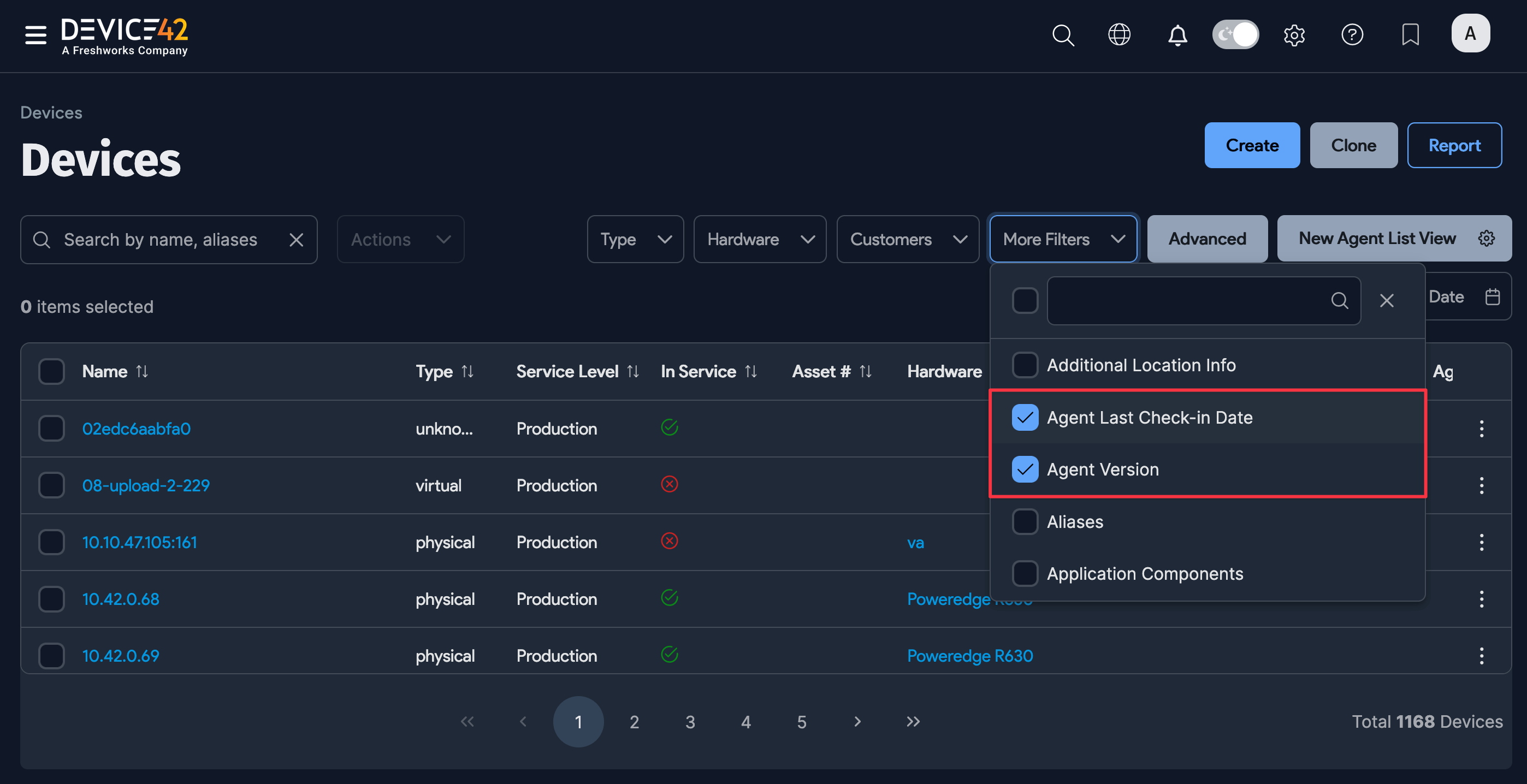 Display more columns