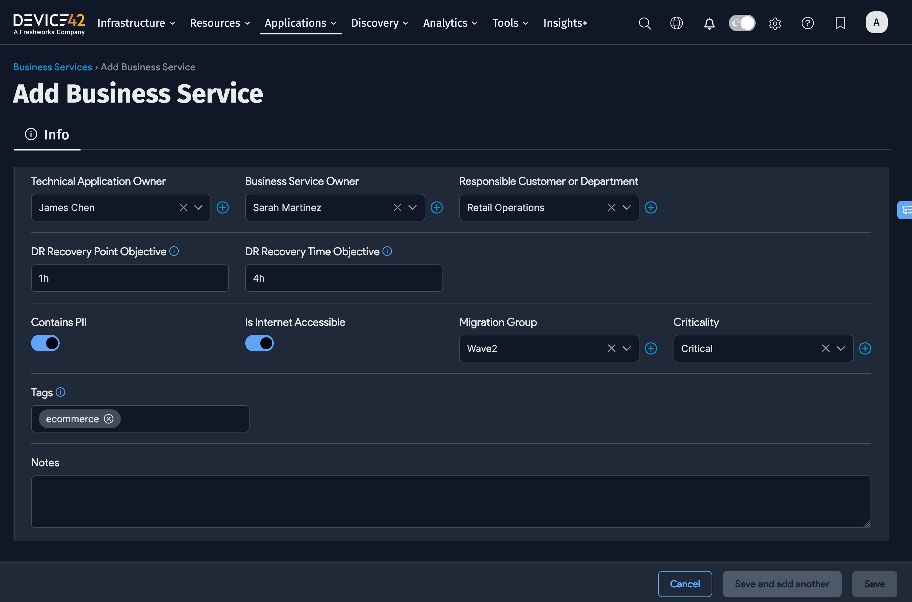 Business Services Info