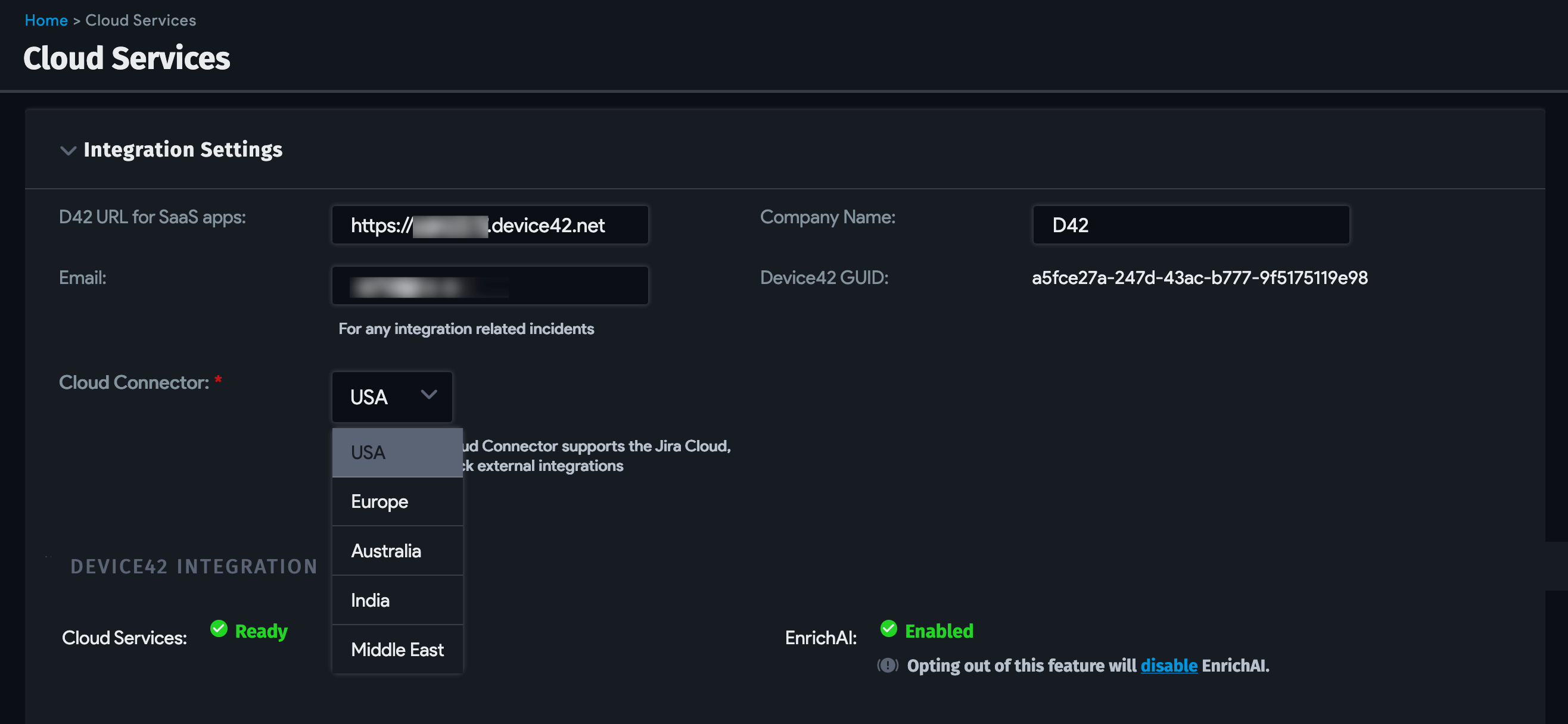 Configure Cloud Services