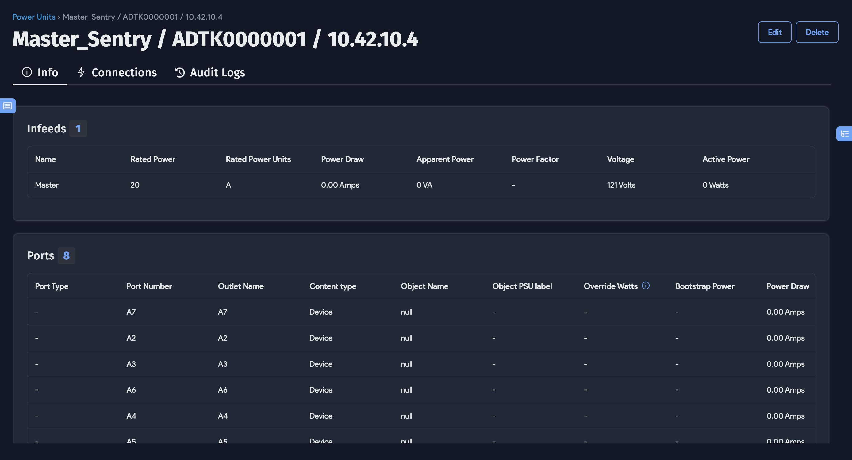 PDU information page 2