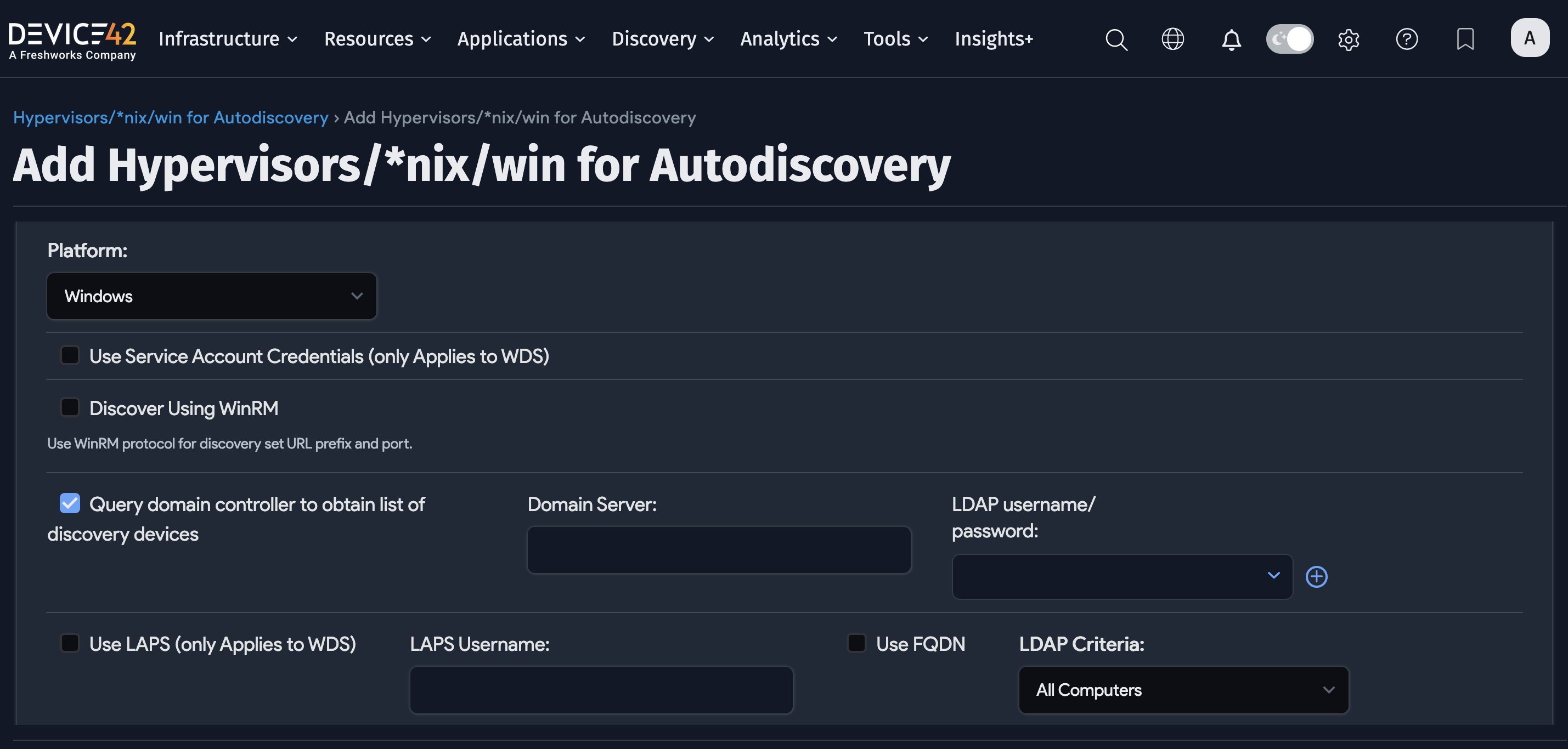 Query domain LDAP filter