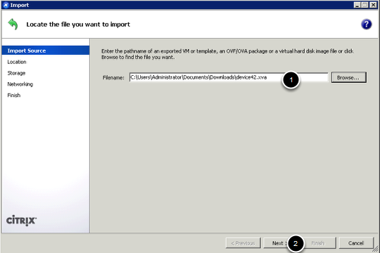 Locate the file you you downloaded