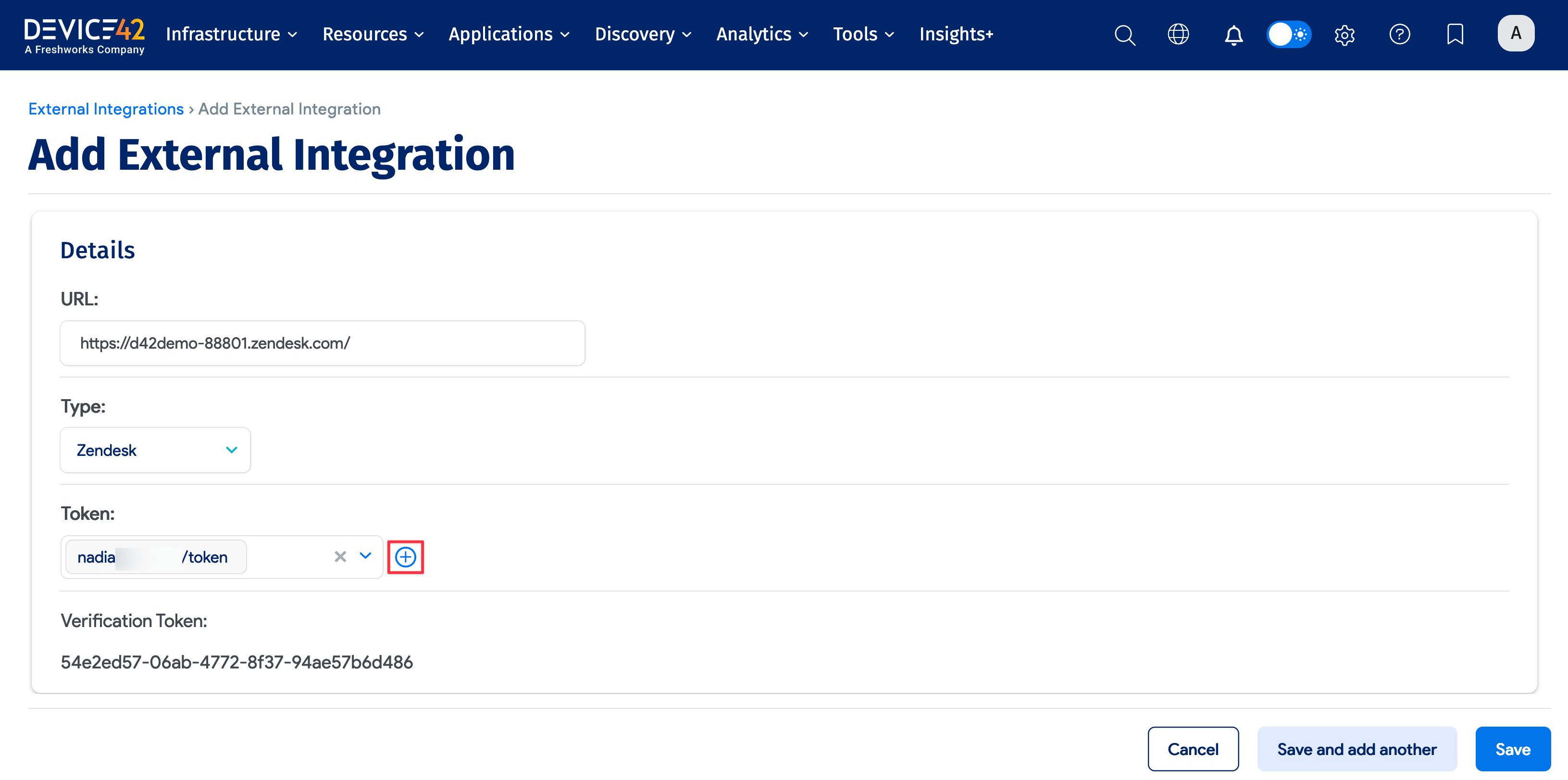 Configure External Integration
